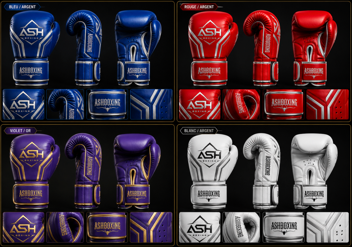 Gants de boxe gamme amateur